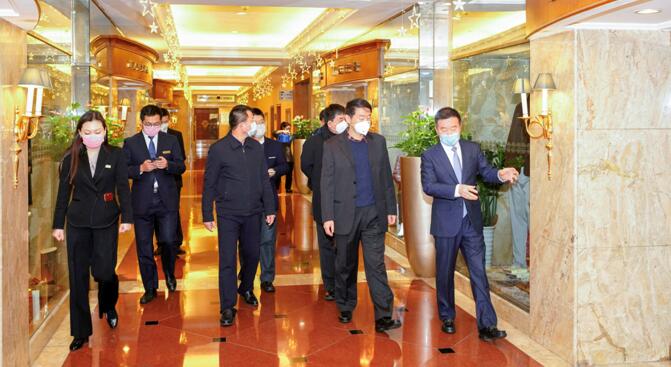 集团党委书记、董事长任丁一行 赴锦江宾馆督导检查疫情防控工作
